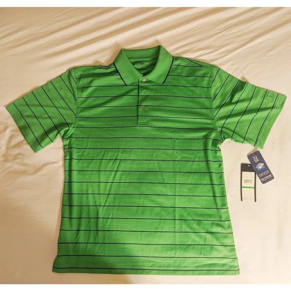 New PGA TOUR Golf Shirt - Large